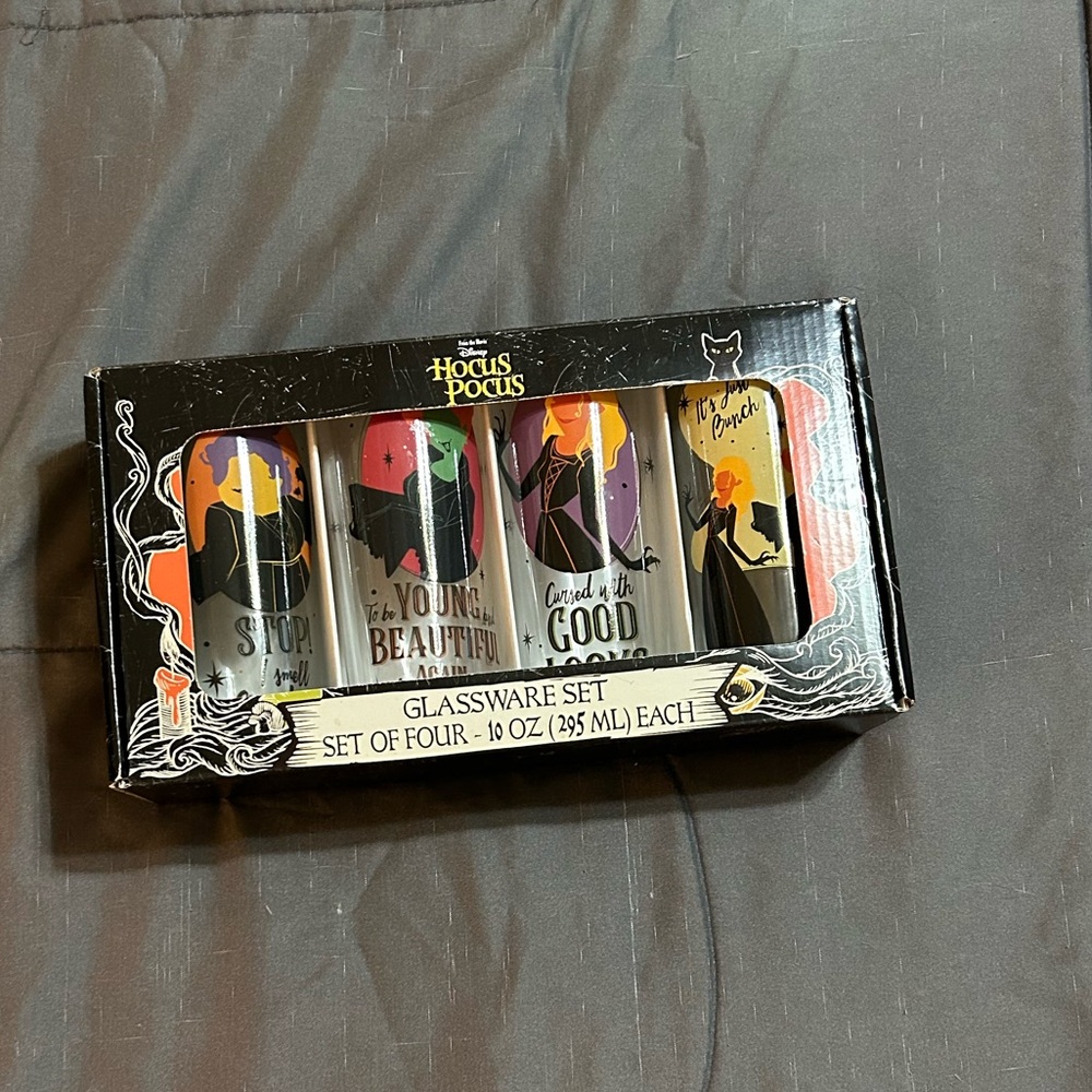 Hocus pocus drink box set